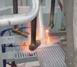 La macchina di brasatura automatica della fiamma della piattaforma girevole per rame parte il tatto 10s/pc di produzione
