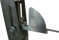 Fico verticale d'acciaio 22-26 dell'apparecchiatura IEC0884-1 della prova di urto del martello 1000mm del pendolo di energia bassa
