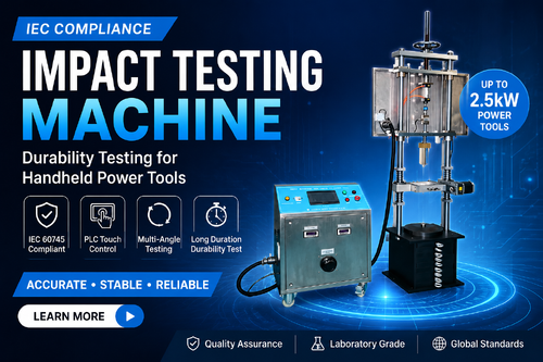 Ultime notizie della società circa Come eseguire test di durabilità conformi IEC per utensili elettrici portatili? Una guida completa alle macchine per prove d'urto