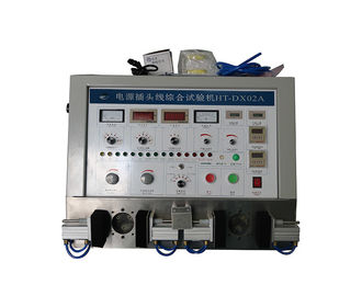 Buon prezzo Apparecchiatura di collaudo materiale del cavo della spina per Withstand di tensione di resistenza di isolamento di polarità in linea