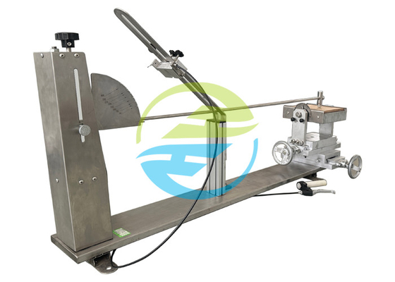 Buon prezzo IEC 60884-1 Apparecchiatura di prova di impatto Apparecchio di prova a martello a pendolo con altezza di caduta multipla in linea