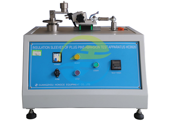 Buon prezzo IEC 60884 Attrezzatura di prova maniche isolanti di chiusure apparecchiatura di prova dell'abrasione con tratto di 9 mm in linea
