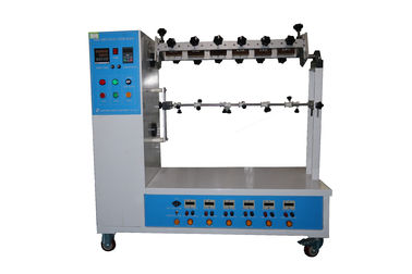 Buon prezzo Figura 21 cavo di alimentazione di IEC 60884-1 che flette tester con 6 insiemi dei morsetti in linea