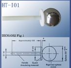 Collaudi l'attrezzatura di prova della protezione dell'ingresso della sonda della sfera IEC61032 Fig.1 con forza 50N
