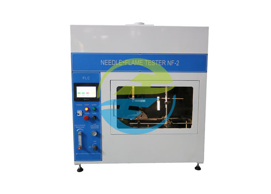 Buon prezzo Ago dell'apparecchiatura di collaudo di infiammabilità IEC60695 - tester della fiamma con il bruciatore a forma di dell'ago di Ф0.9mm in linea