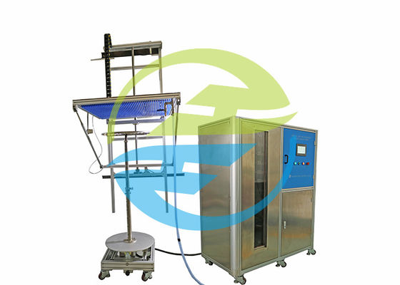 Buon prezzo Attrezzatura di prova impermeabile di protezione dell'ingresso della macchina di prove della scatola verticale del gocciolamento IEC60529 IPX12 in linea