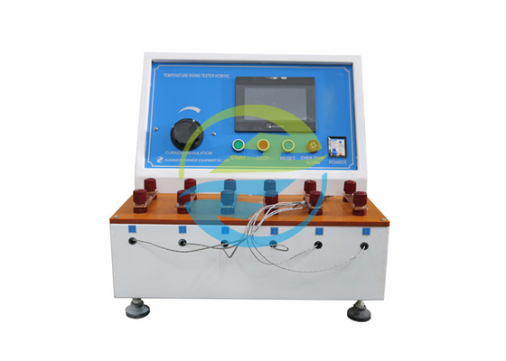 Buon prezzo Corrente aumentante di prova del tester 0-125A di temperatura del tester dell'incavo della spina IEC60884-1 in linea