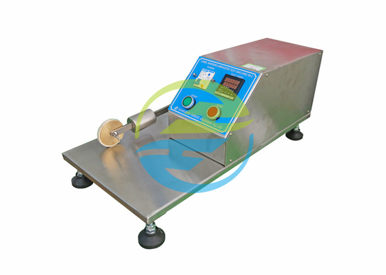 Buon prezzo tester di segno di durevolezza delle marcature della macchina 220VAC 50Hz della prova di abrasione dell'etichetta 48rpm in linea
