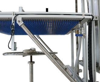 Buon prezzo Attrezzatura di prova di protezione dell'ingresso della scatola del gocciolamento della pioggia contro l'ingresso IPX1 IPX2 dell'acqua in linea