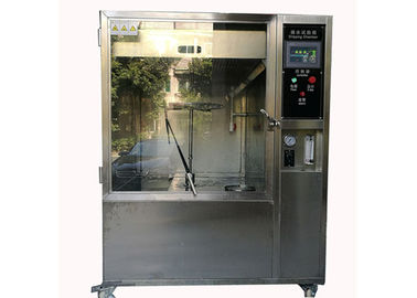 Buon prezzo Aree verticale del gocciolamento della camera di prova della pioggia del gocciolamento IPX1/IPX2 attrezzatura di prova di IEC di 600mm x di 600 in linea