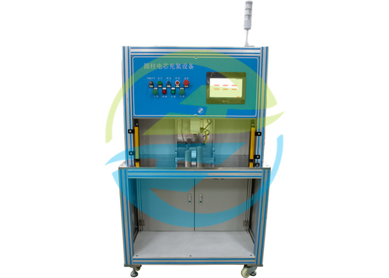 Buon prezzo Apparecchiature per la ricarica dell'elio con celle cilindriche e per la prova delle perdite di elio per veicoli elettrici in linea