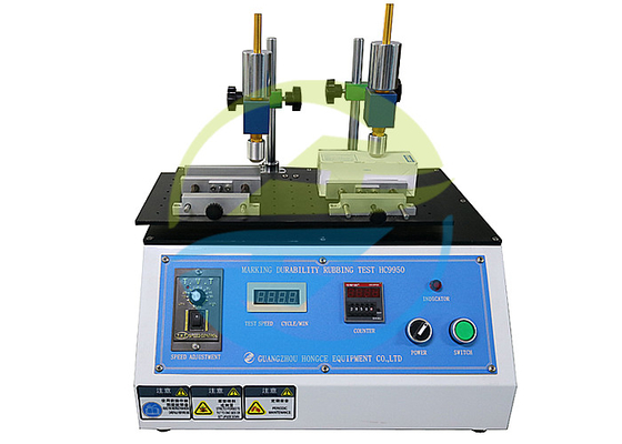 Buon prezzo IEC 60884 Apparecchiature di prova per la prova di durata di marcatura con velocità di prova di 5-60 volte/min in linea
