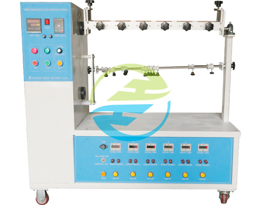 Tasso di flessione 10 ~ 60 Rpm Tester di flessione del cavo di alimentazione regolabile con tester di presa di presa