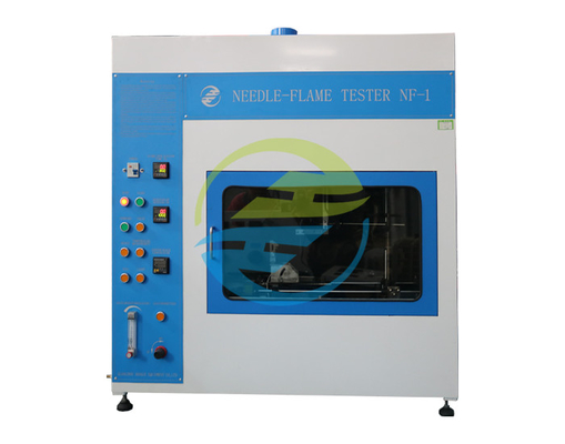 Buon prezzo Angolo di applicazione della fiamma 0~45° Tester di fiamma con ago per apparecchiature di prova di infiammabilità in linea
