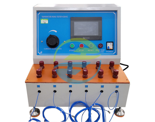 HC9910C Testatore di aumento della temperatura attrezzatura di prova IEC professionale controllo accurato delle norme di sicurezza elettrica