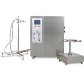 Buon prezzo Tester Φ6.3mm e Φ12.5mm del getto di acqua attrezzatura/IPX56 della prova di IEC IEC60884-1 con l'apertura dello spruzzo in linea