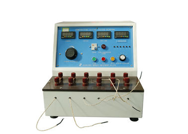 Buon prezzo Tester dell'incavo della spina della famiglia per la prova di aumento di temperatura IEC60884-1 della figura 44 6 stazioni di alta precisione di clausola 19 in linea